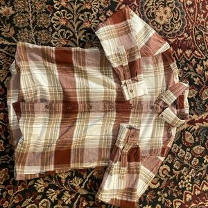 Eddie Bauer Mens Plaid Shirt